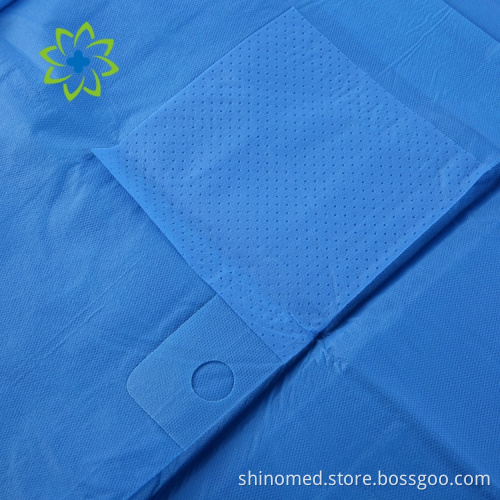 Drape Kedap Air Medis Bedah Telinga Sekali Pakai